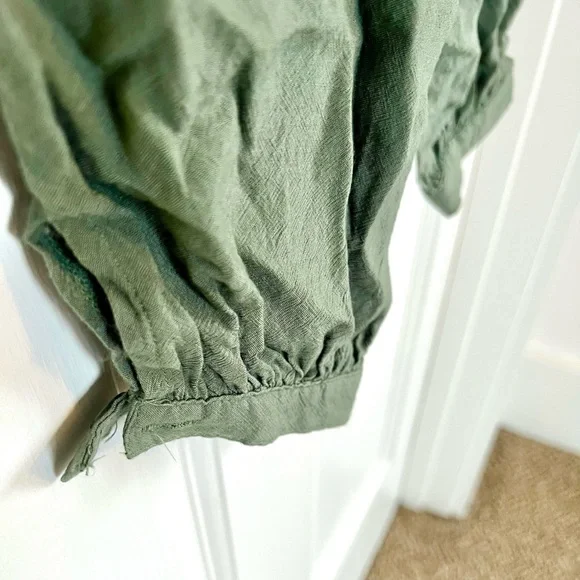 Strapless bandeau jumpsuit - Sage green - Spicy girl 🌶️ brand - size M - Picture 4 of 8